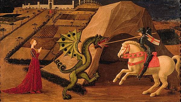 Paolo Uccello, <i>Saint Georges et le dragon</i>