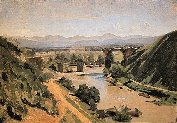 Camille Corot, <i>le Pont de Narni</i>