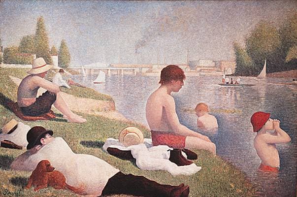 Georges Seurat, <i>Une baignade à Asnières</i>