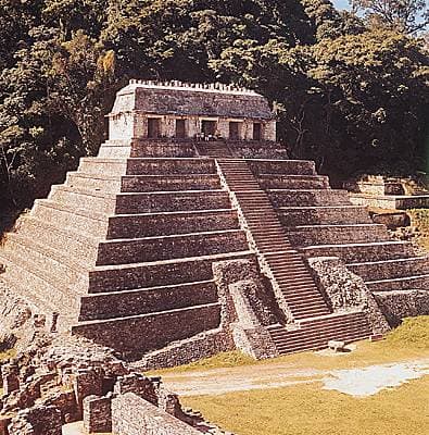 Palenque, le temple des Inscriptions