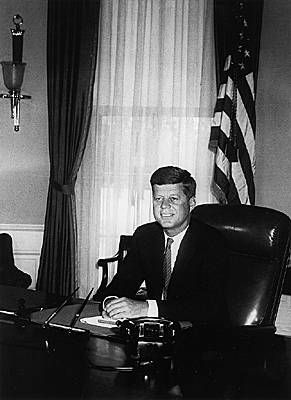 John Fitzgerald Kennedy, le 22 octobre 1962