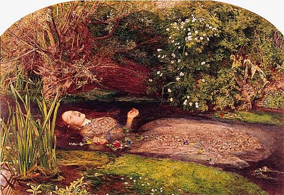 John Everett Millais, <i>Ophélie</i>