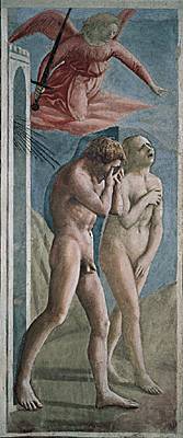 Masaccio, Adam et Ève chassés du paradis terrestre