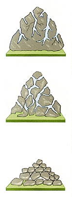 Altération d'une roche