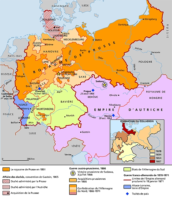 L'unité allemande, 1815-1871