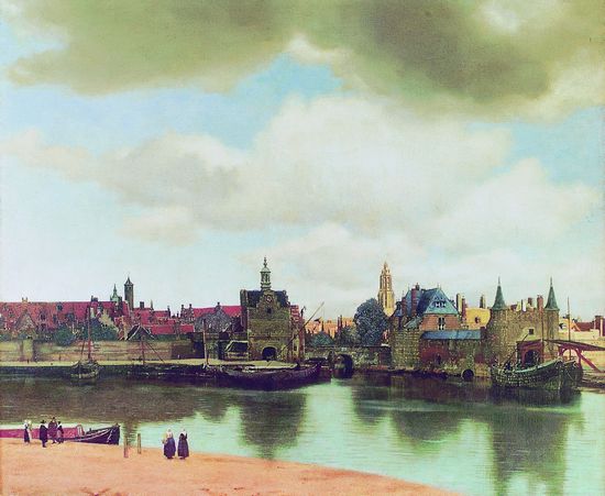 Johannes Vermeer, <i>Vue de Delft</i>
