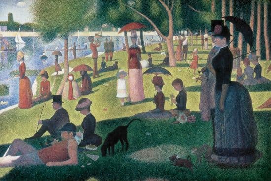 Un Dimanche Apr S Midi La Grande Jatte Larousse