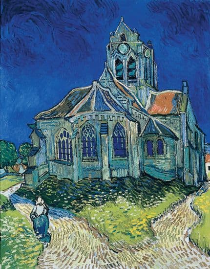 Vincent Van Gogh, <i>l'Église d'Auvers-sur-Oise</i>