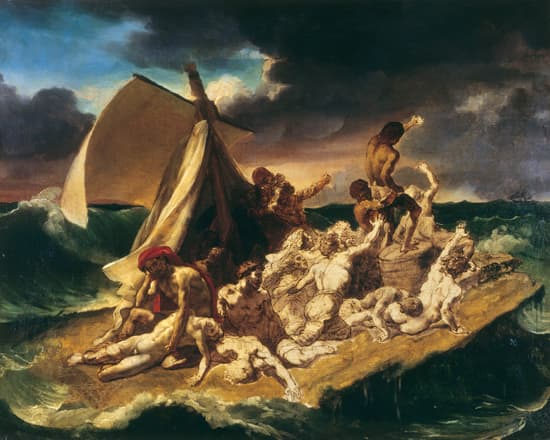 Théodore Géricault, seconde esquisse pour <i>le Radeau de la « Méduse »</i>