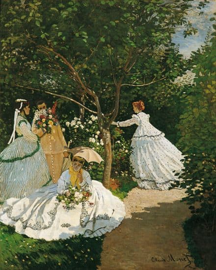 Claude Monet, <i>Femmes au jardin</i>