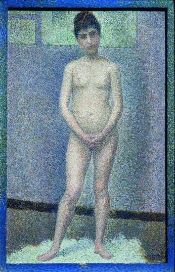 Georges Seurat, Poseuse de face