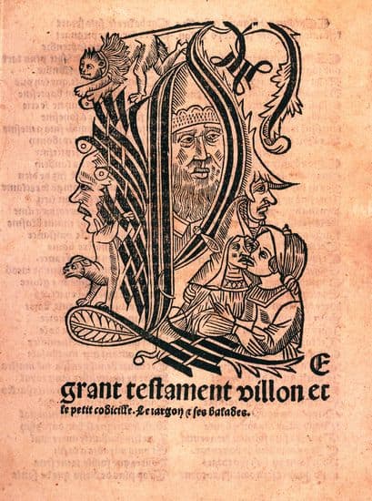 François Villon, <i>le Testament</i>