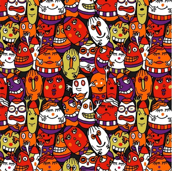 Visages de personnages de BD Visages de personnages de BD