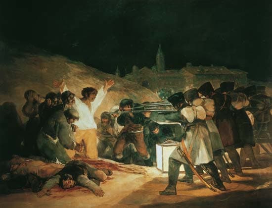 Francisco de Goya, El tres de mayo de 1808