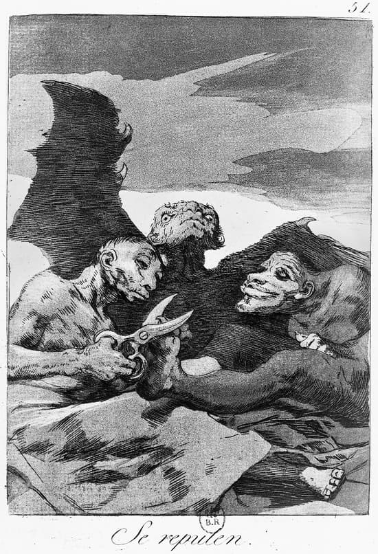 Francisco de Goya, <i>Ils se font beaux</i>