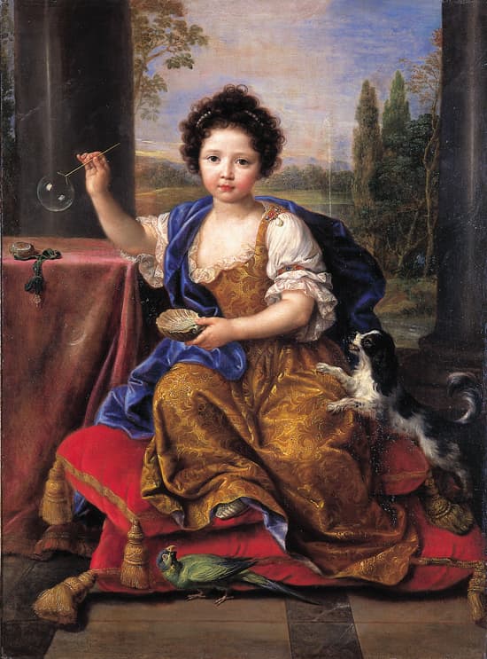 Pierre Mignard, Louise-Marie de Bourbon, Mademoiselle de Tours