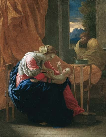 Nicolas Poussin, <i>la Sainte Famille</i>