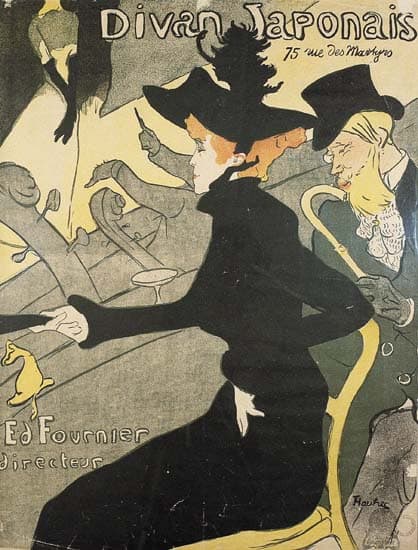 Henri de Toulouse-Lautrec, <i>Divan japonais</i>