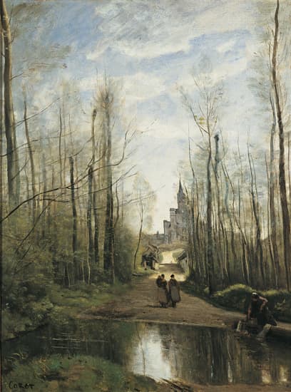 Camille Corot, <i>l'Église de Marissel, près de Beauvais</i>