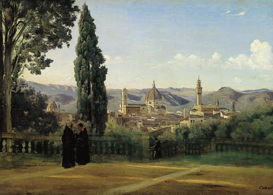 Camille Corot, <i>Florence vue depuis les jardins de Boboli</i>