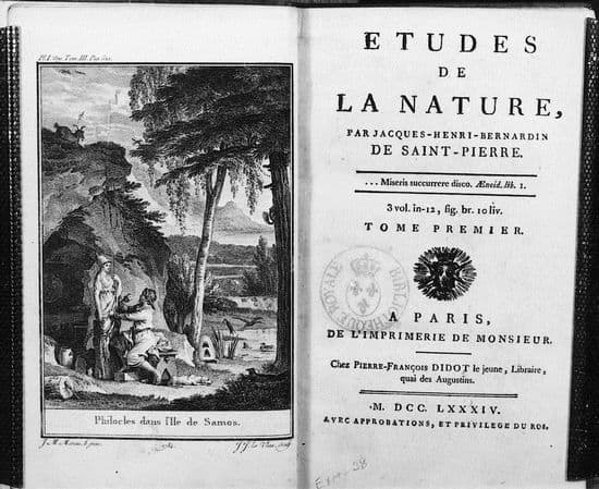 Bernardin de Saint-Pierre, <i>Études de la nature</i>