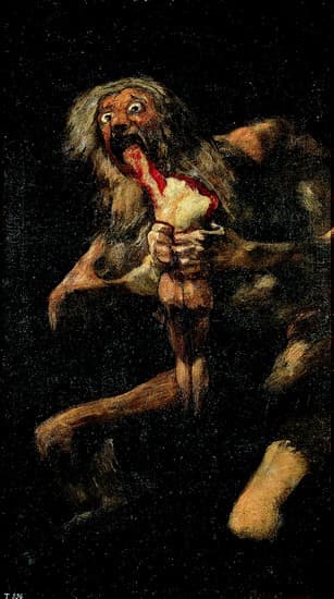 Francisco de Goya, <i>Saturne dévorant l'un de ses enfants</i>