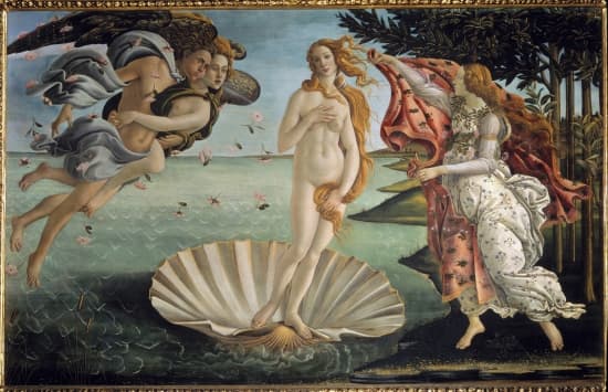 Sandro Botticelli, <i>la Naissance de Vénus</i>