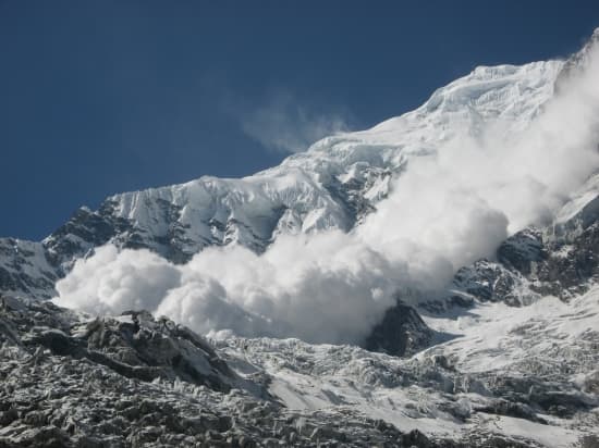 Népal, avalanche