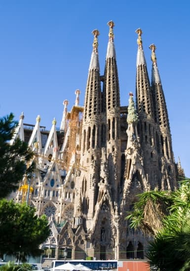 Gaudí, église de la Sagrada Familia, Barcelone