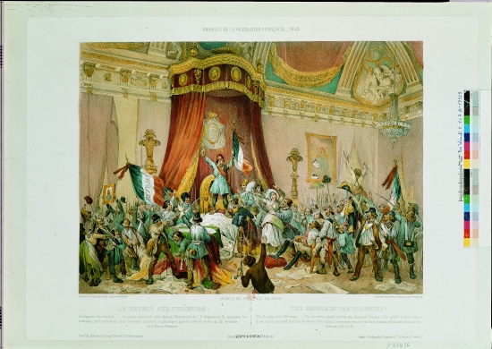 <i>Le Peuple aux Tuileries,</i> 24 février 1848