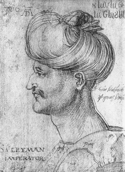 Albrech Dürer, <i>Soliman I<sup>er</sup></i>