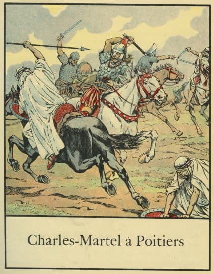 Charles Martel à Poitiers