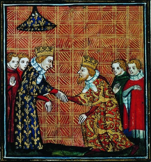 Henri III fait allégeance à Saint Louis