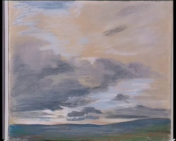 Eugène Delacroix, Études de ciel