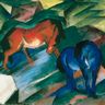 Franz Marc, Cheval rouge et cheval bleu