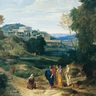 Francisque Millet, Paysage avec le Christ et la Cananéenne