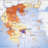 La densité de la population en Grèce