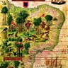 Carte du Brésil datant de 1519