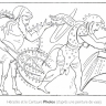 Héraclès et le Centaure Pholos.