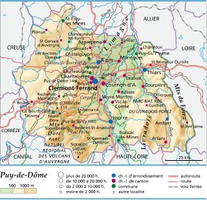 puy de dome departement