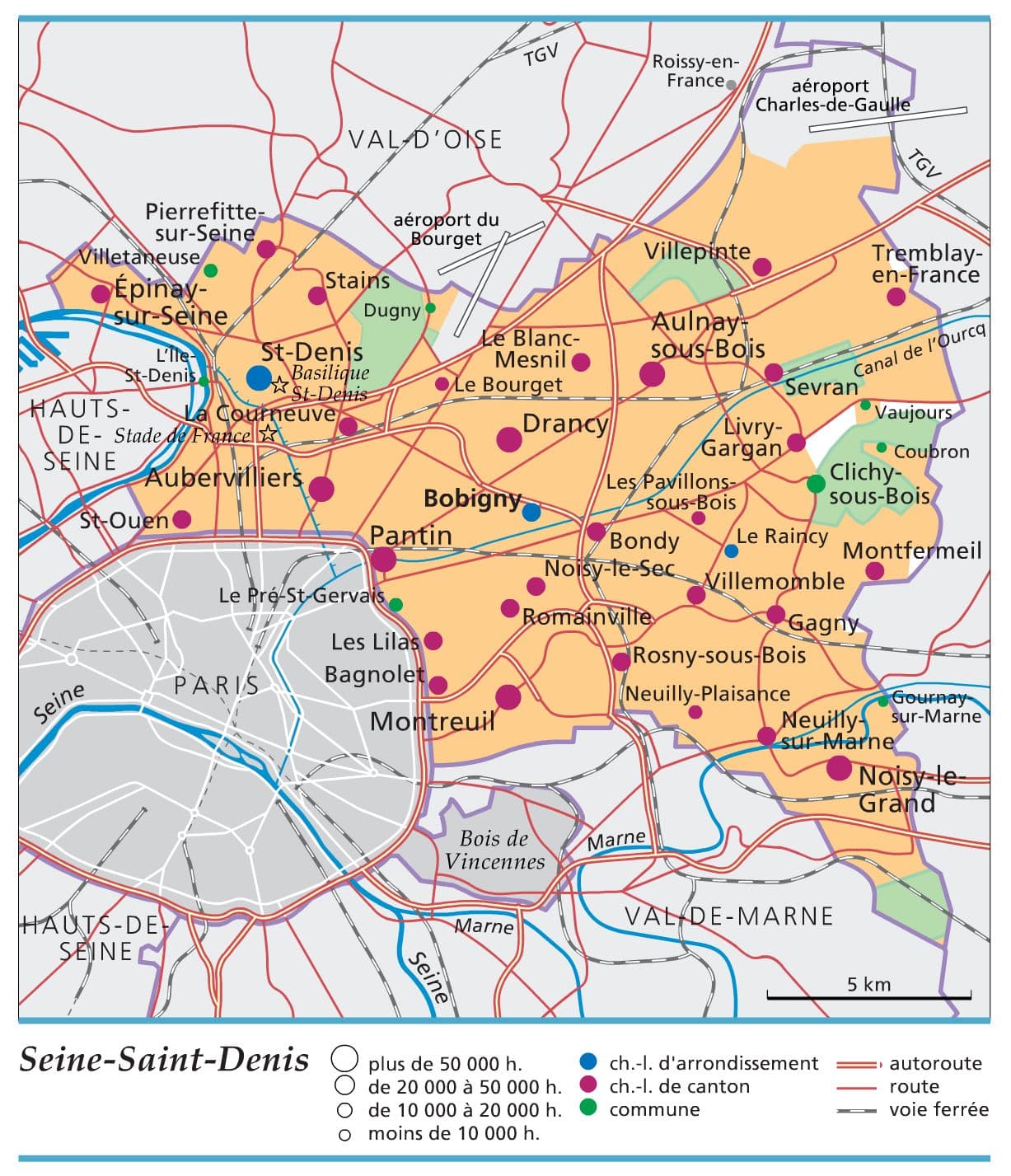 Saint Denis Paris Map - United States Map