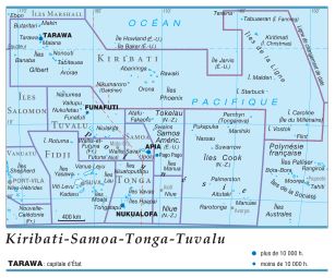 Kiribati - Samoa - Tonga - Tuvalu