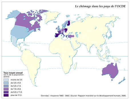 Taux de chômage