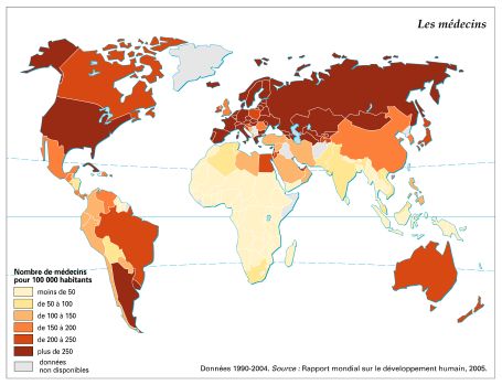 Nombre de médecins