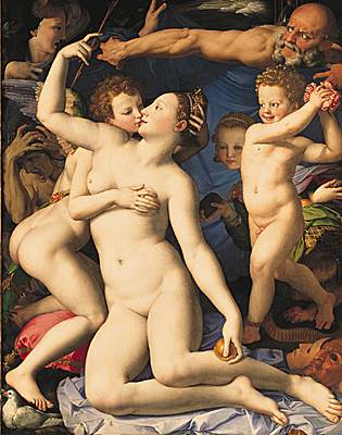 Il Bronzino, Vénus, Cupidon et le Temps