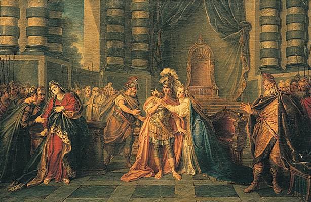 rencontre entre cleopatre et cesar