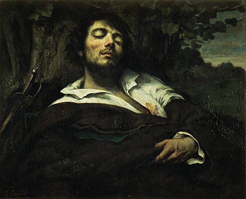 Gustave Courbet, <i>l'Homme blessé</i>