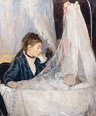 Berthe Morisot, <i>le Berceau</i>