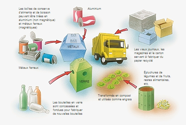 Tout savoir sur le processus de recyclage de déchets – Aje-environnement