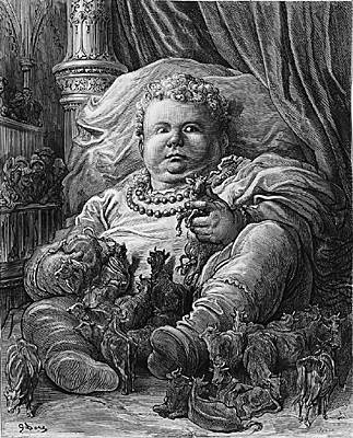 Gustave Doré, illustration pour <i>Pantagruel</i>